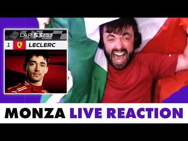 Our LIVE REACTION to Leclerc's Italian Grand Prix win