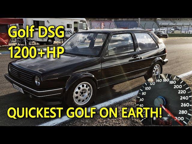 Brutal DSG Golf Mk2 1233HP World Record Video Best Of 2018