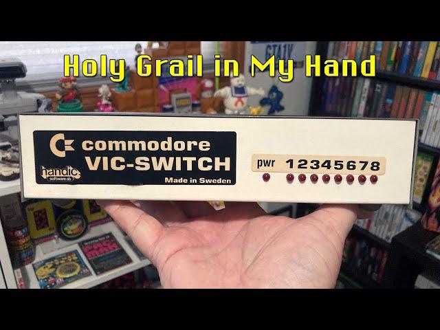 What Is the Commodore VIC-Switch? A Rare C64/VIC-20 Hardware Gem!