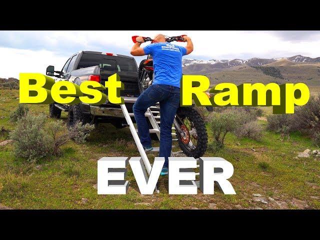 THE BEST Dirt Bike Ramp EVER!  Step Ramp Review