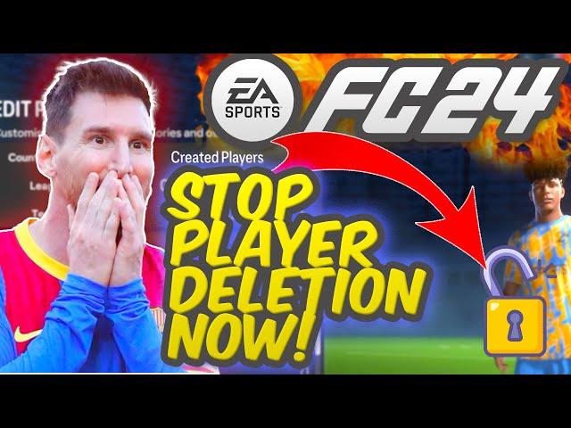  Stop Your Created Players from Disappearing in FC 24!  | Ultimate Squad Update Hack Revealed! 