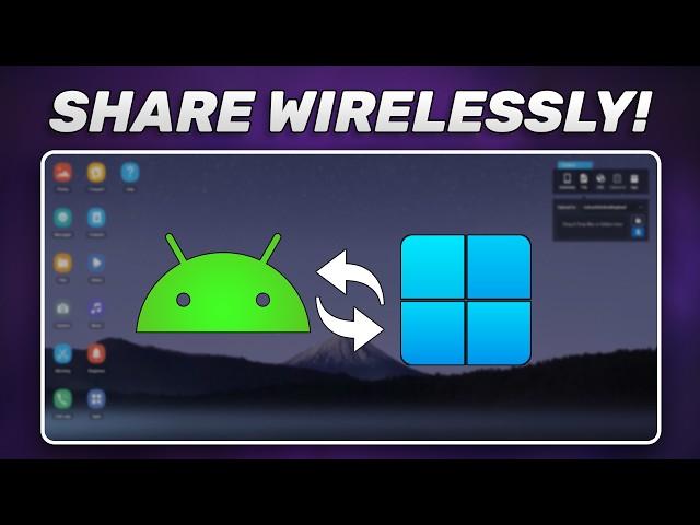 Transfer Files Between Android And PC Wirelessly With This App!