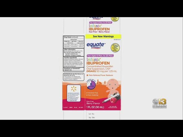 Infant Ibuprofen Recall Expanded For Dosage Concerns