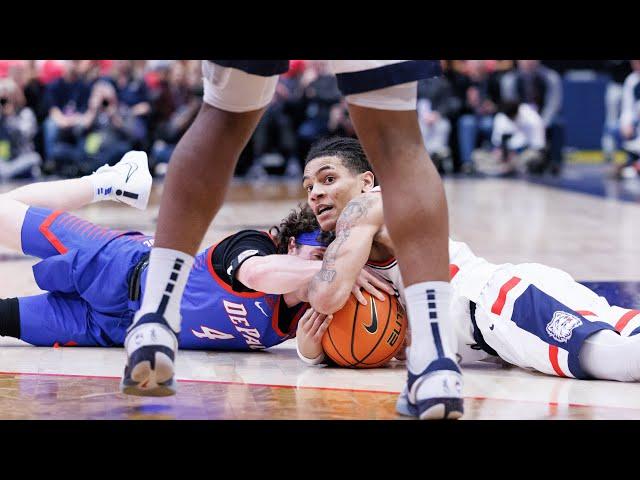 Aidan Mahaney, Solo Ball, Tarris Reed Jr: UConn men's basketball postgame (DePaul)