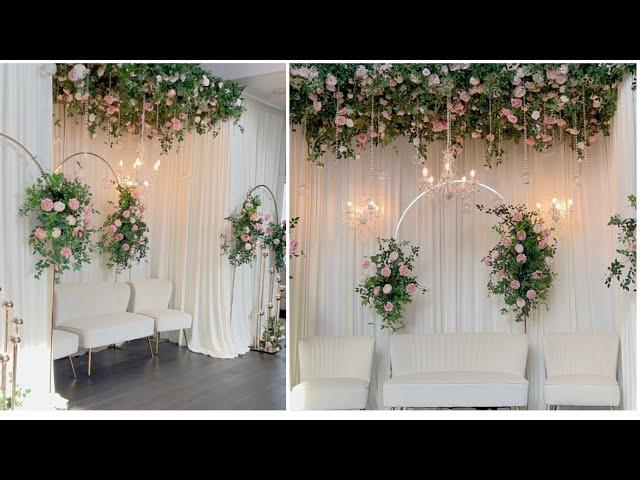 DIY- Quick & Easy  Floral ceiling  diy - wedding decor