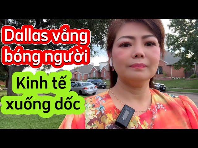 Khu chợ Việt - Dallas bang Texas, đi đâu cũng vắng