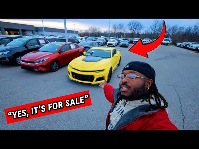 PARKING MY CAMARO ZL1 AT A DEALERSHIP, THEN TRYING TO BUY IT BACK *I GOT THEM*