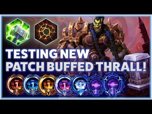 Thrall Earthquake - TESTING NEW PATCH BUFFED THRALL! - B2GM Season 3 2024