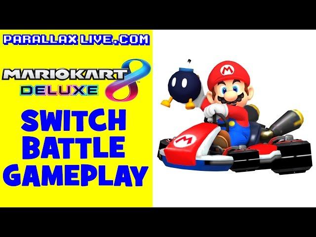 Mario Kart 8 Deluxe Gameplay: All 5 Battle Modes (Nintendo Switch, No Commentary)
