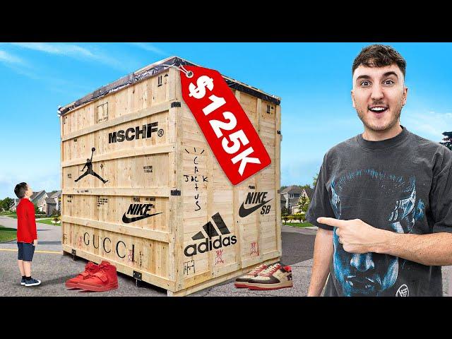 Unboxing A $125,000 Sneaker Mystery Box...