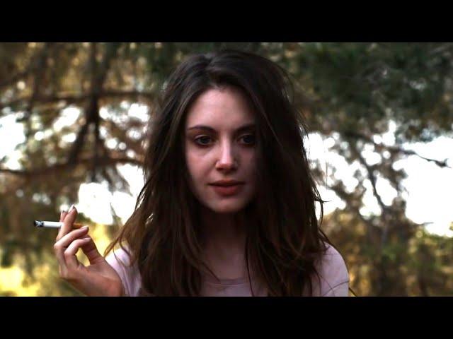 Alison Brie smoking cigarette compilation 