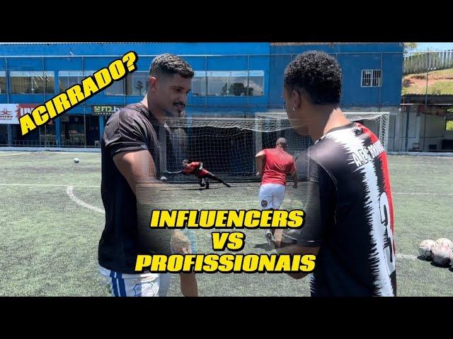 INFLUENCERS X PROFISSIONAIS no DESAFIO de FINALIZAÇÃO!!!