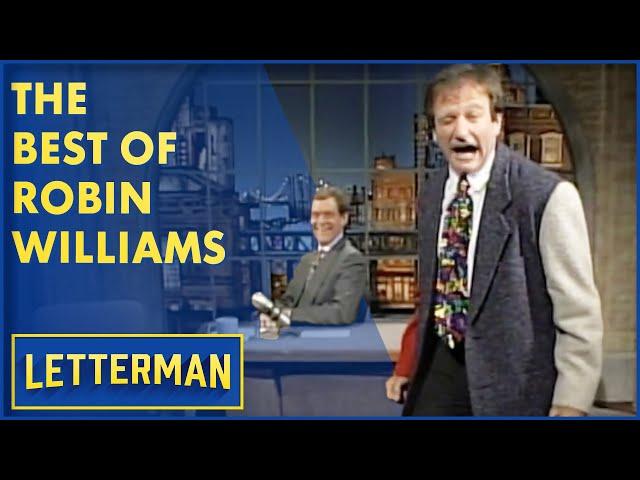 The Best of Robin Williams | David Letterman