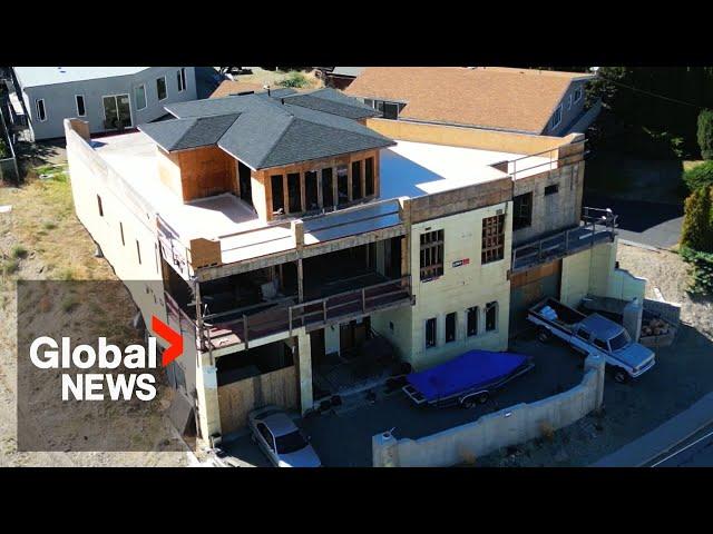 "An eyesore": BC homeowners ordered to finish construction of house or demolish it