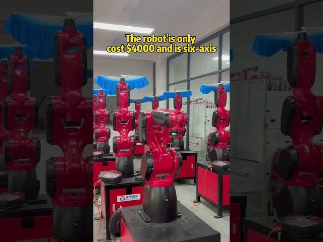 The era of robots is coming#borunte #robot #sixaxisrobot #spraying #industrialrobot #welding