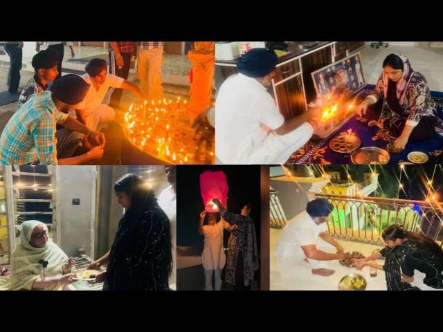 ਦਿਵਾਲੀ ਵਲੋਗ ️️|| Diwali🪔🪔 Celebration by Pind punjab de