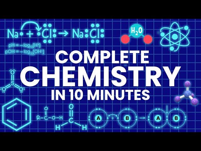 Complete CHEMISTRY Explained in 10 Minutes