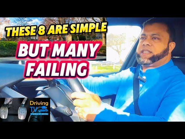 Simple Reasons WHY Many Fail The Test | Why Failing The Driving Test | Online Course!