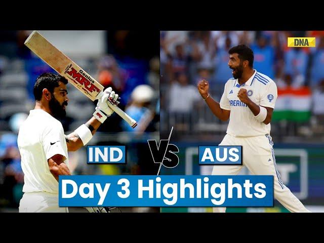 Ind Vs Aus Highlights: Virat Kohli, Yashasvi Jaiswal Hit Century I India Vs Australia Highlights