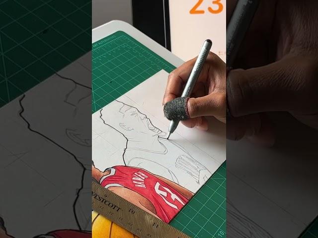 Drawing Most Entertaining NBA Team (Part 4)! #shorts