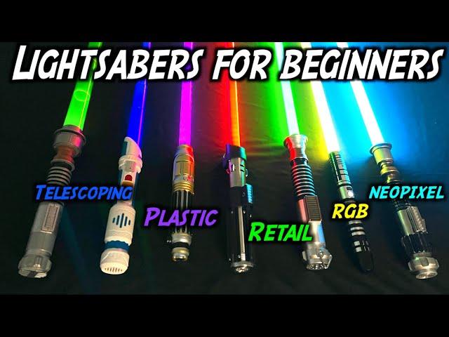 Lightsabers for Beginners! Intro to Neopixel, Galaxy's Edge, Force FX, and Base-Lit Lightsabers!