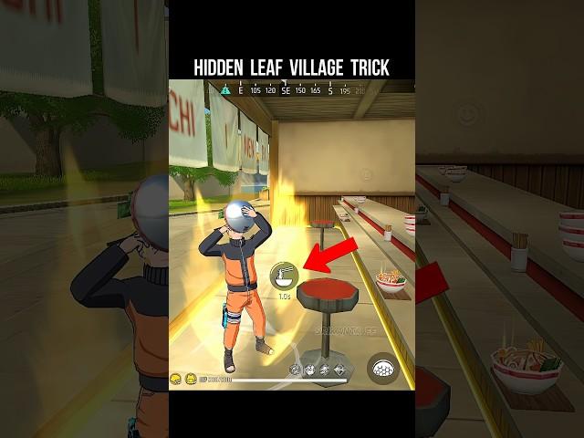 Hidden Leaf Village Trick  Free Fire X Naruto #srikantaff