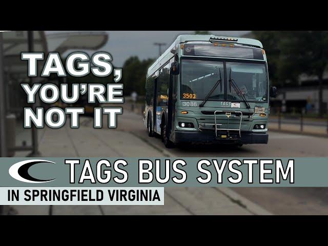 The Bus Driver Wouldn’t Let Me Off!! TAGS Bus in Springfield Virginia
