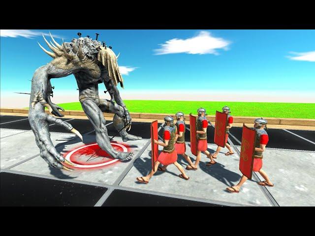 The Demon vs Humans - Animal Revolt Battle Simulator #animalrevoltbattlesimulator #arbs
