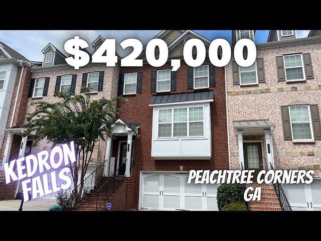 Seriously!?! $450,000 for This STUNNING Townhouse in Peachtree Corners Ga. | 6083 Tennyson Park Way