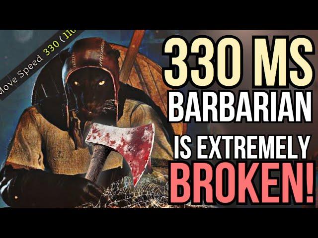 330 Move Speed Barbarian is Extremely OP! | Dark and Darker