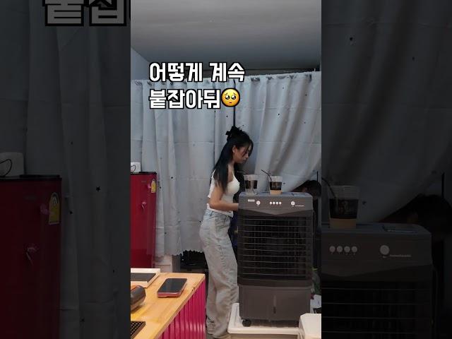 엄마의 치아 수술비 마련을 위해 커피를 파는 베이글 몸매의 태국소녀에게 한국남자가 거액을 기부했더니ㅎㄷㄷ#한태가족 #기부천사