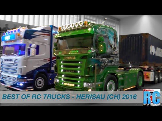BEST OF RC TRUCK EVENT - NEW YEARS DAY RC DRIVE SWITZERLAND - HERISAU 2016, RC TRUCK