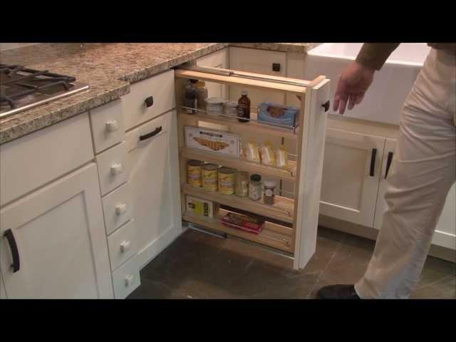 Kitchen Cabinet Pull Out Storage Organizer by CliqStudios.com