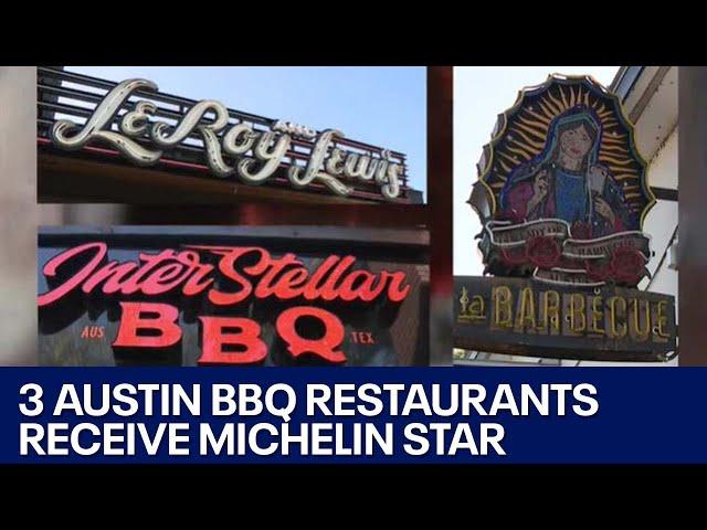 Michelin Guide Texas: Austin BBQ restaurants receive star | FOX 7 Austin