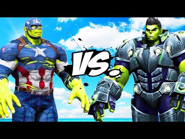 HULK - CAPTAIN AMERICA VS AMADEUS CHO HULK