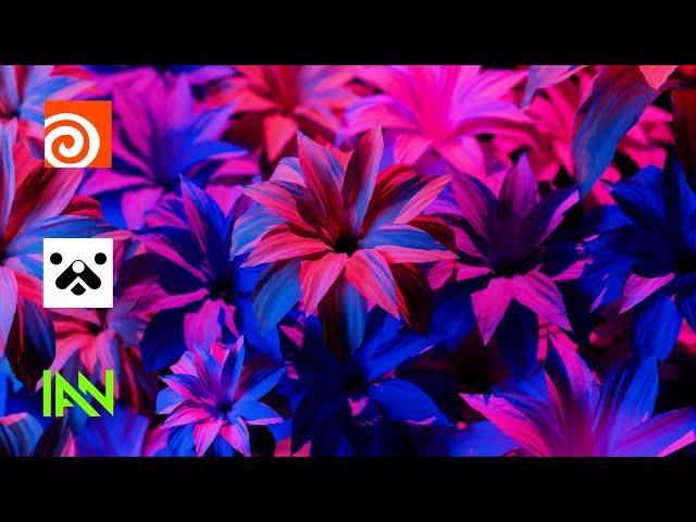 Trippy Nature Tutorial 08: Blooming Flowers