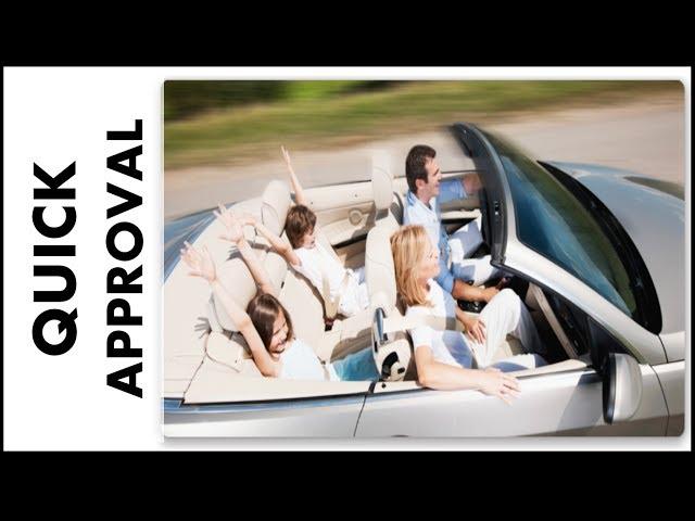 Poor Credit Car Loans -- Learn the 4 Cs for Quick Approval