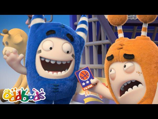 Pogo's Basketball Blast |  POGO TAKEOVER  | Funny Oddbods Cartoons for Kids