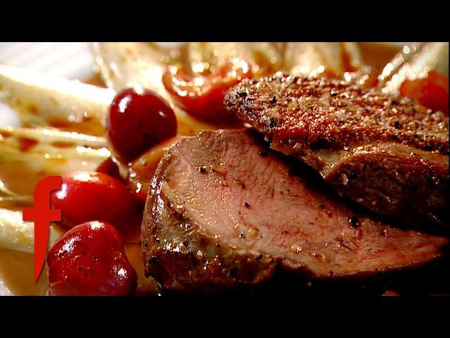 Gressingham Duck With Madeira & Cherry Sauce | The F Word