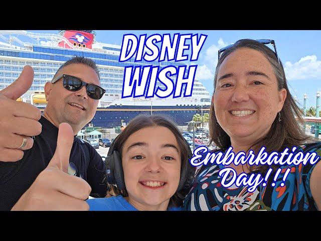 Embarking The Disney Wish! So Much To See! So Much To Do! What An Amazing Ship!