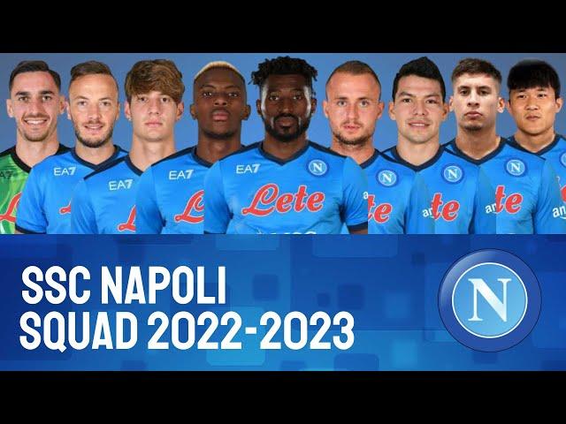 SSC NAPOLI Squad 2022/23 | NAPOLI | Yaa Yeah Football