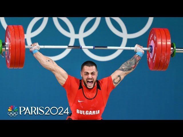 Hear the Roar: Weightlifters offer INTENSE reactions to feats of strength | Paris Olympics