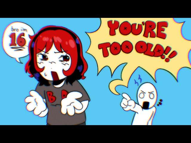 Young artists AREN’T your enemy + Ageism towards older artists || (speedpaint + commentary)