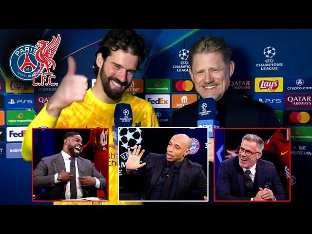 PSG vs Liverpool 0-1 Thierry Henry in Shock! – Unbelievable! Elliott Goes Crazy! Alisson Reaction