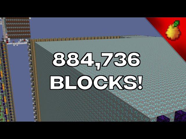 I Made The Biggest Automated Block Storage In Minecraft