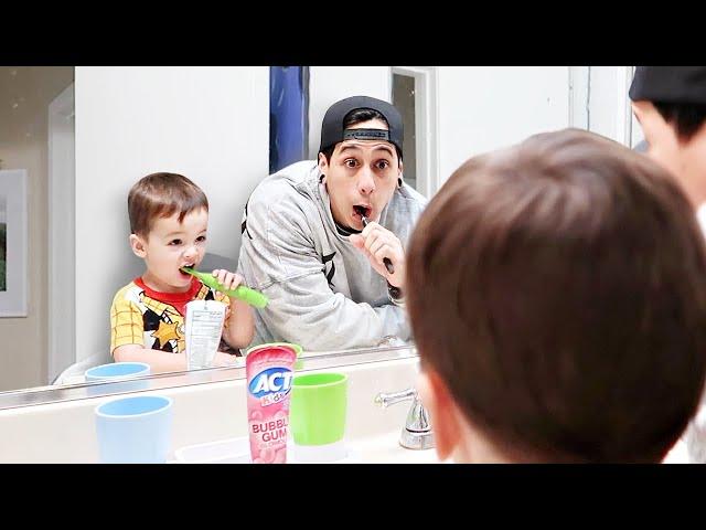 7 am Morning Routine *as a mom & dad of 3 kids!!