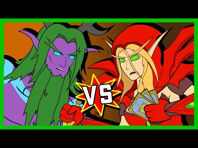 Malfurion v Valeera: A Hearthstone Cartoon | Wronchi Animation