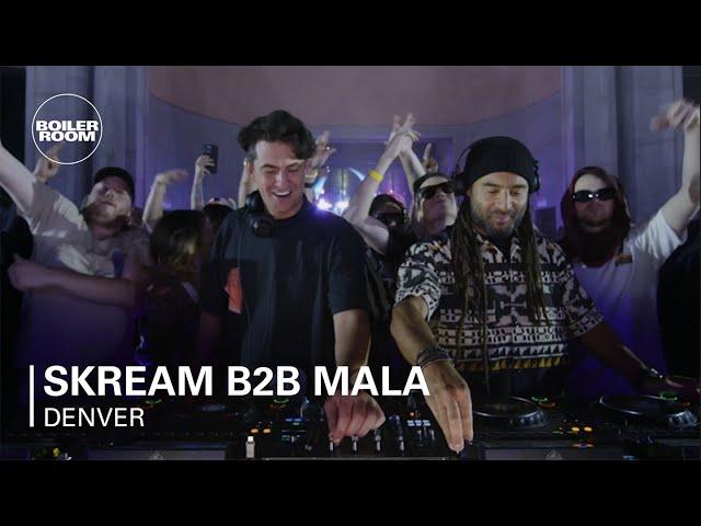 Skream B2B Mala | Boiler Room: Denver