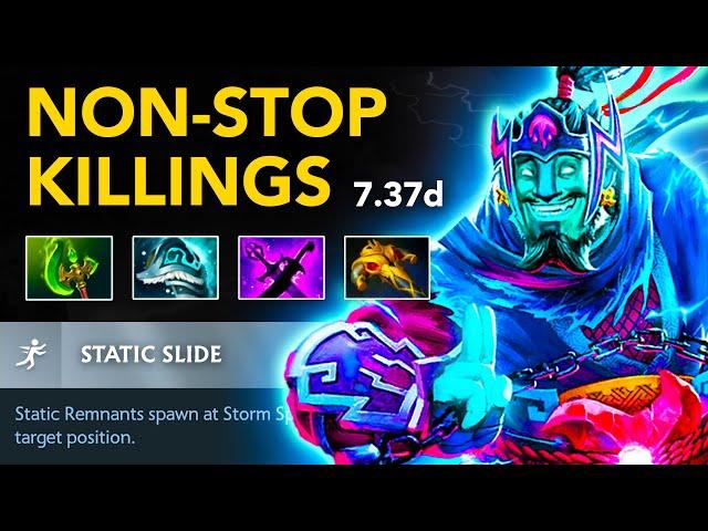 Quinn STORM SPIRIT Mid - Patch 7.37d | Full Gameplay Dota Class