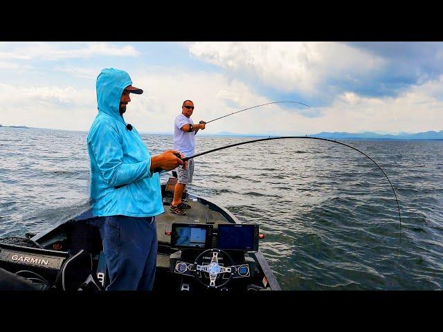 Record-Breaking Success: One Lure, 111 Lake Trout! Unforgettable Day on Lake Champlain